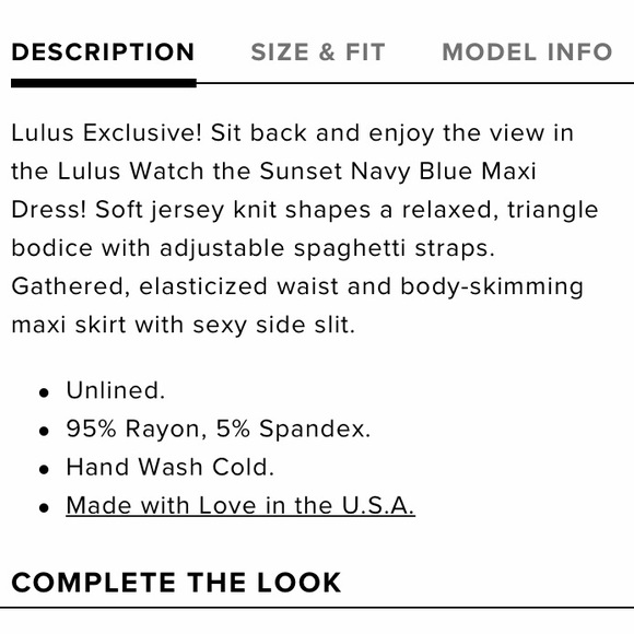 ⛔️SOLD⛔️ Lulus Watch The Sunset Dress - Picture 4 of 8